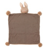 Kocyk przytulanka z bawełny organicznej GOTS, Taupe Bunny, ThreadBear Design