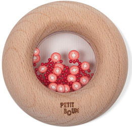 Petit Boum, Drewniana grzechotka sensoryczna, Pomidorki