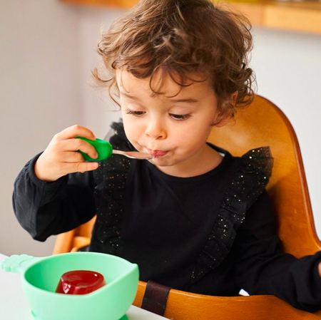 Nana's Manners ETAP 2 Widelec i łyżka GREEN