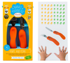 Nanas Manners ETAP 3 ORANGE Sztućce nóż widelec 3-9 lat