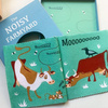 Miękka książeczka - THE NOISY FARMYARD, ThreadBear Design