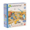 USZKODZONE OPAKOWANIE Drewniane pojazdy budowlane, Tender Leaf Toys