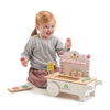 USZKODZONE OPAKOWANIE Drewniany sklepik z lodami na magnesy, Tender Leaf Toys