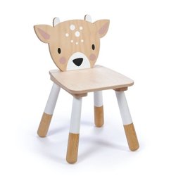 Drewniane krzesełko, Jelonek, kolekcja mebli Forest, Tender Leaf Toys