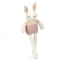 Przytulanka z bawełny organicznej GOTS, Cream Bunny, ThreadBear Design