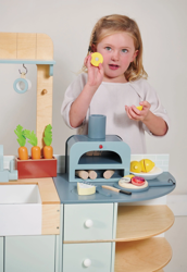 Drewniana kuchnia XXL z piekarnikiem La Fiamma Grand Kitchen, Tender Leaf Toys